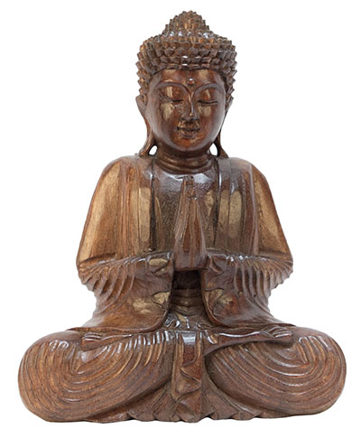 Wooden Buddha 30Cm